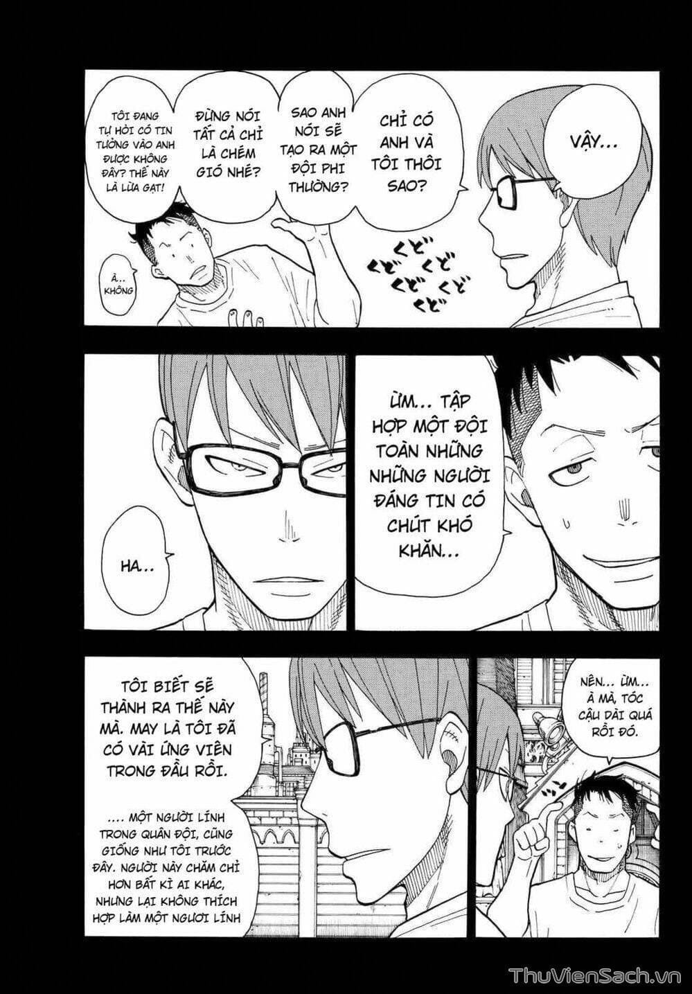 Truyện Tranh Biệt Đội Lính Cứu Hỏa - Fire Force trang 4