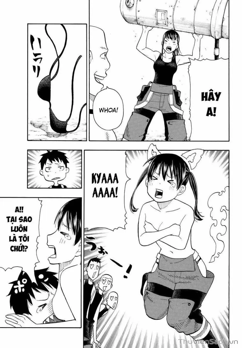 Truyện Tranh Biệt Đội Lính Cứu Hỏa - Fire Force trang 4