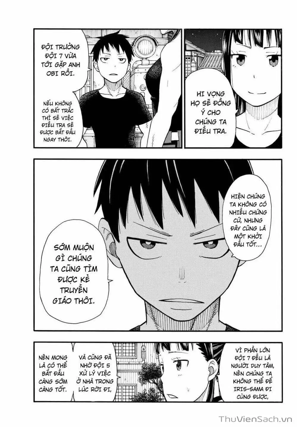 Truyện Tranh Biệt Đội Lính Cứu Hỏa - Fire Force trang 4