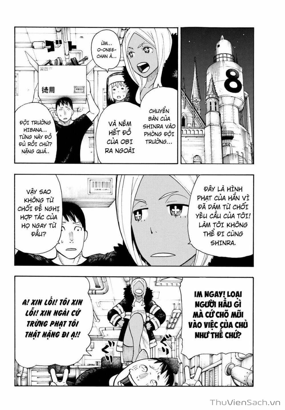 Truyện Tranh Biệt Đội Lính Cứu Hỏa - Fire Force trang 4