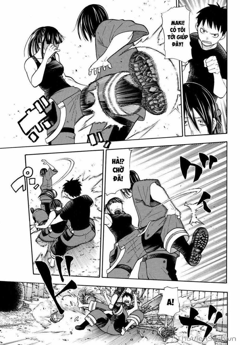 Truyện Tranh Biệt Đội Lính Cứu Hỏa - Fire Force trang 4