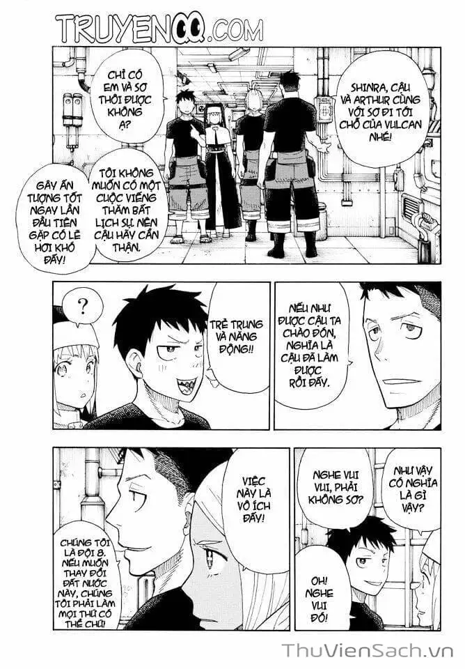 Truyện Tranh Biệt Đội Lính Cứu Hỏa - Fire Force trang 4