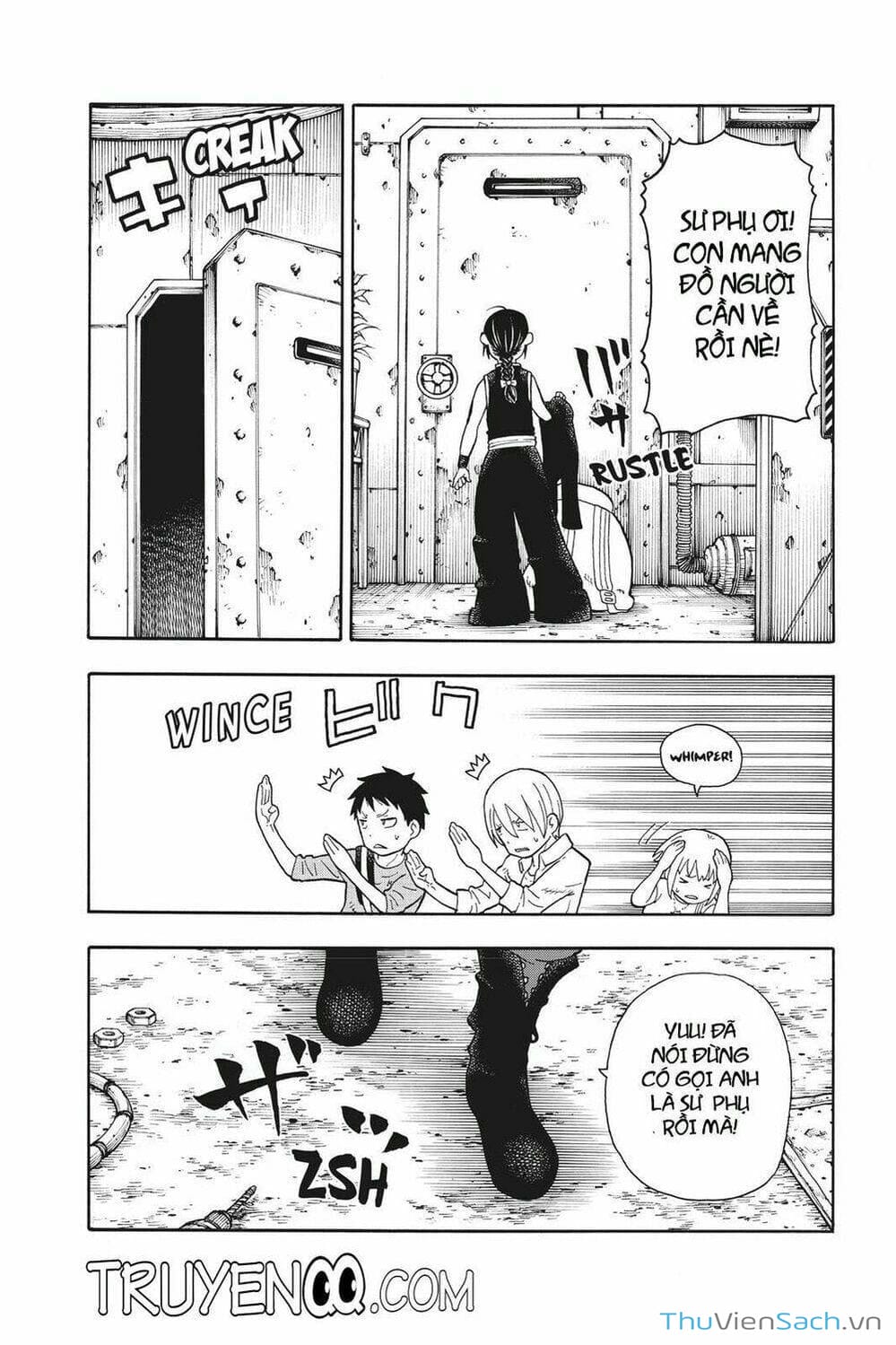 Truyện Tranh Biệt Đội Lính Cứu Hỏa - Fire Force trang 4