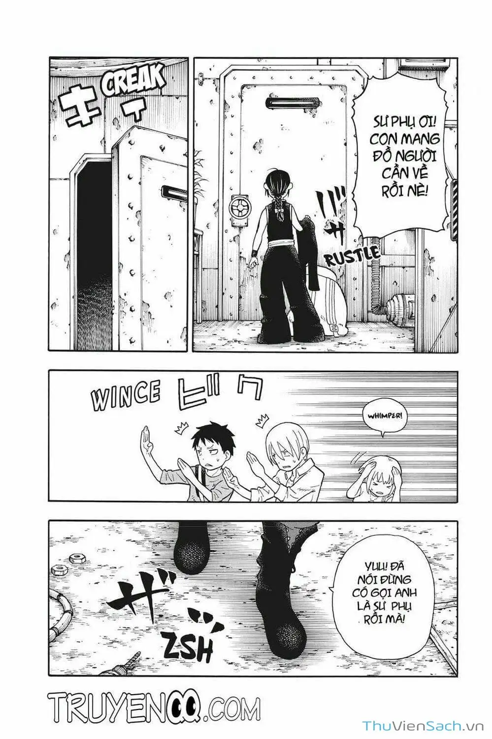 Truyện Tranh Biệt Đội Lính Cứu Hỏa - Fire Force trang 4