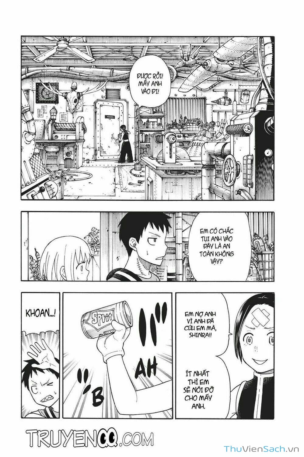 Truyện Tranh Biệt Đội Lính Cứu Hỏa - Fire Force trang 4