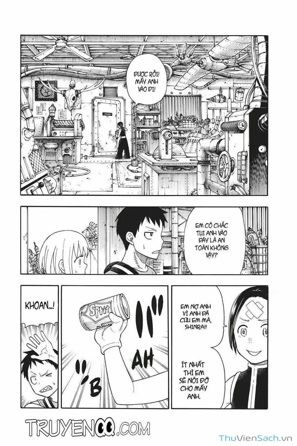 Truyện Tranh Biệt Đội Lính Cứu Hỏa - Fire Force trang 4