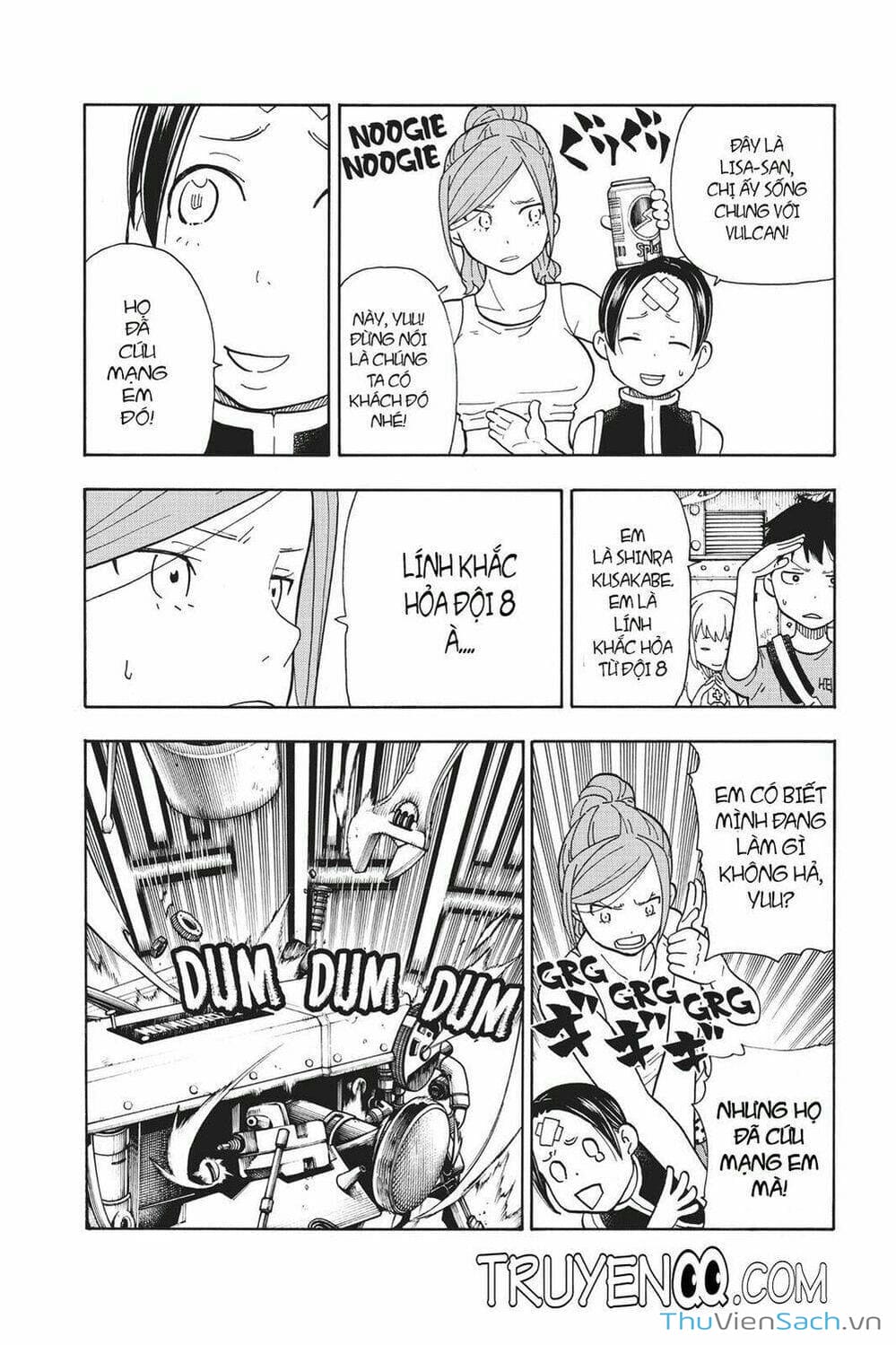 Truyện Tranh Biệt Đội Lính Cứu Hỏa - Fire Force trang 4