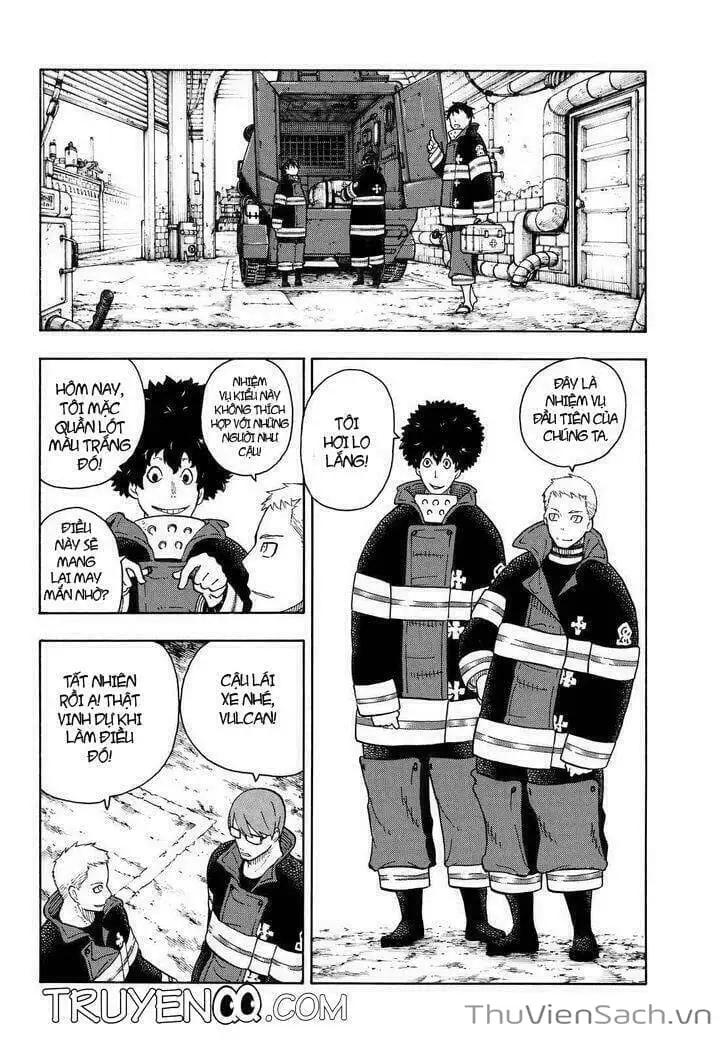 Truyện Tranh Biệt Đội Lính Cứu Hỏa - Fire Force trang 4
