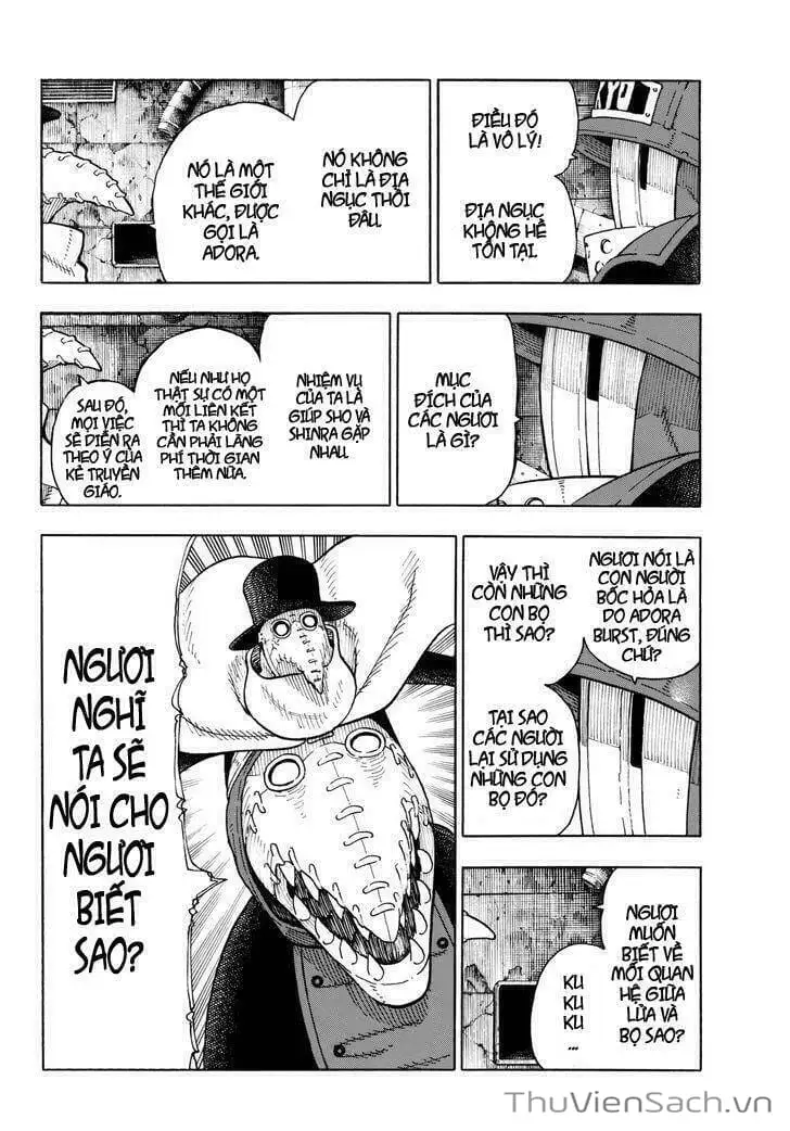 Truyện Tranh Biệt Đội Lính Cứu Hỏa - Fire Force trang 4