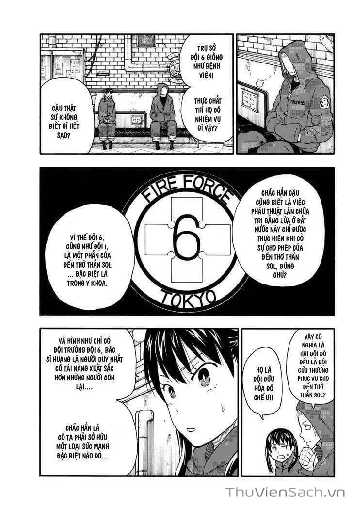 Truyện Tranh Biệt Đội Lính Cứu Hỏa - Fire Force trang 4
