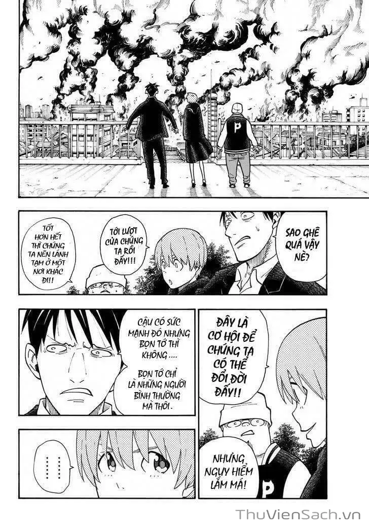 Truyện Tranh Biệt Đội Lính Cứu Hỏa - Fire Force trang 4