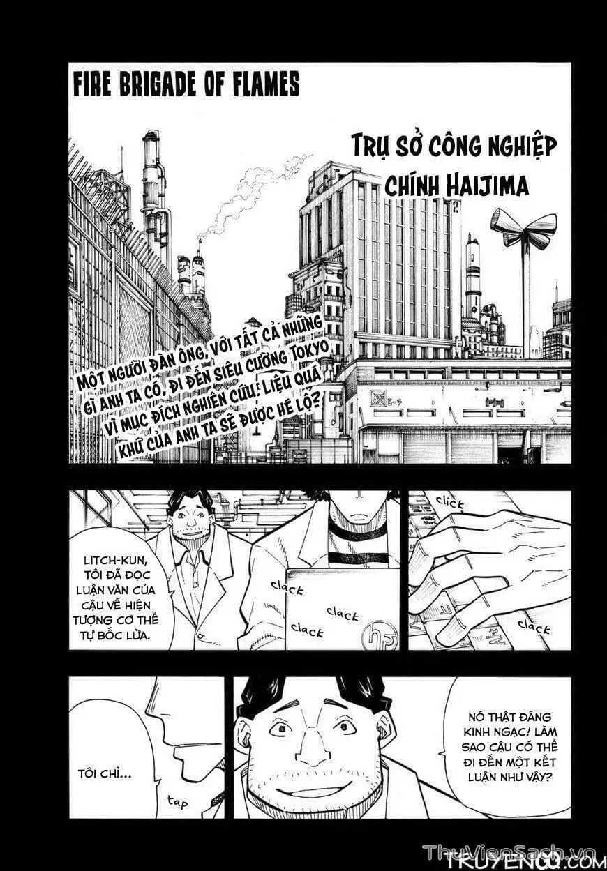 Truyện Tranh Biệt Đội Lính Cứu Hỏa - Fire Force trang 4
