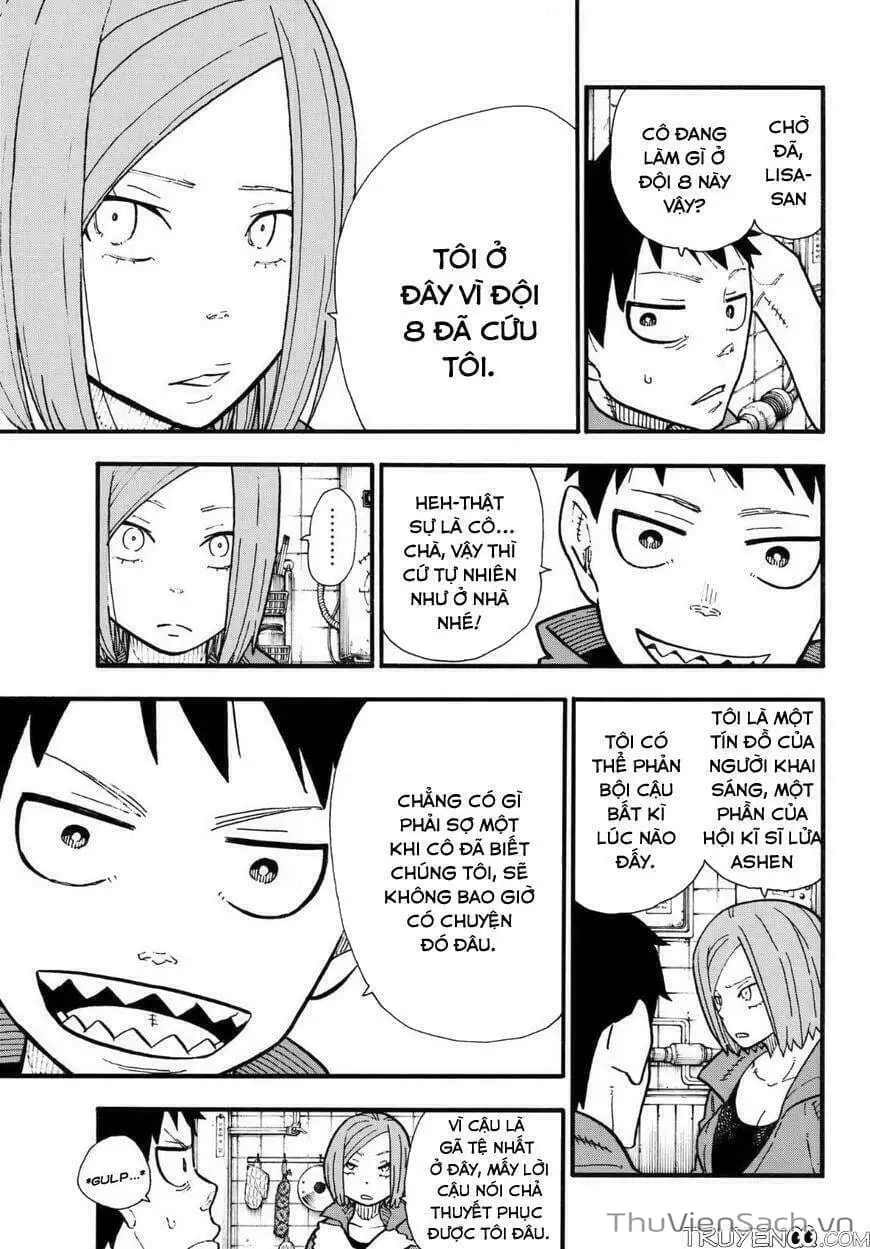 Truyện Tranh Biệt Đội Lính Cứu Hỏa - Fire Force trang 4