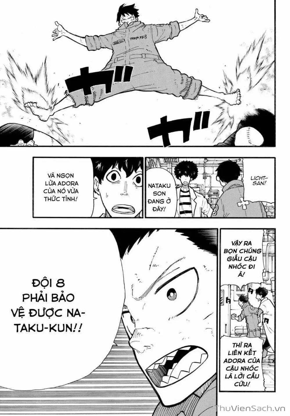 Truyện Tranh Biệt Đội Lính Cứu Hỏa - Fire Force trang 4