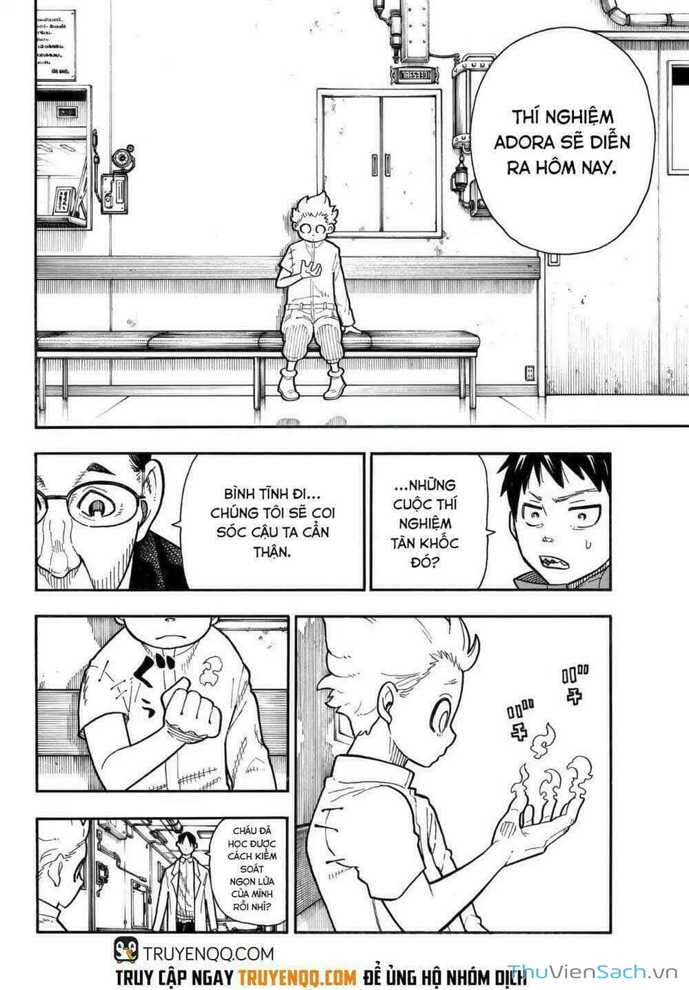 Truyện Tranh Biệt Đội Lính Cứu Hỏa - Fire Force trang 4