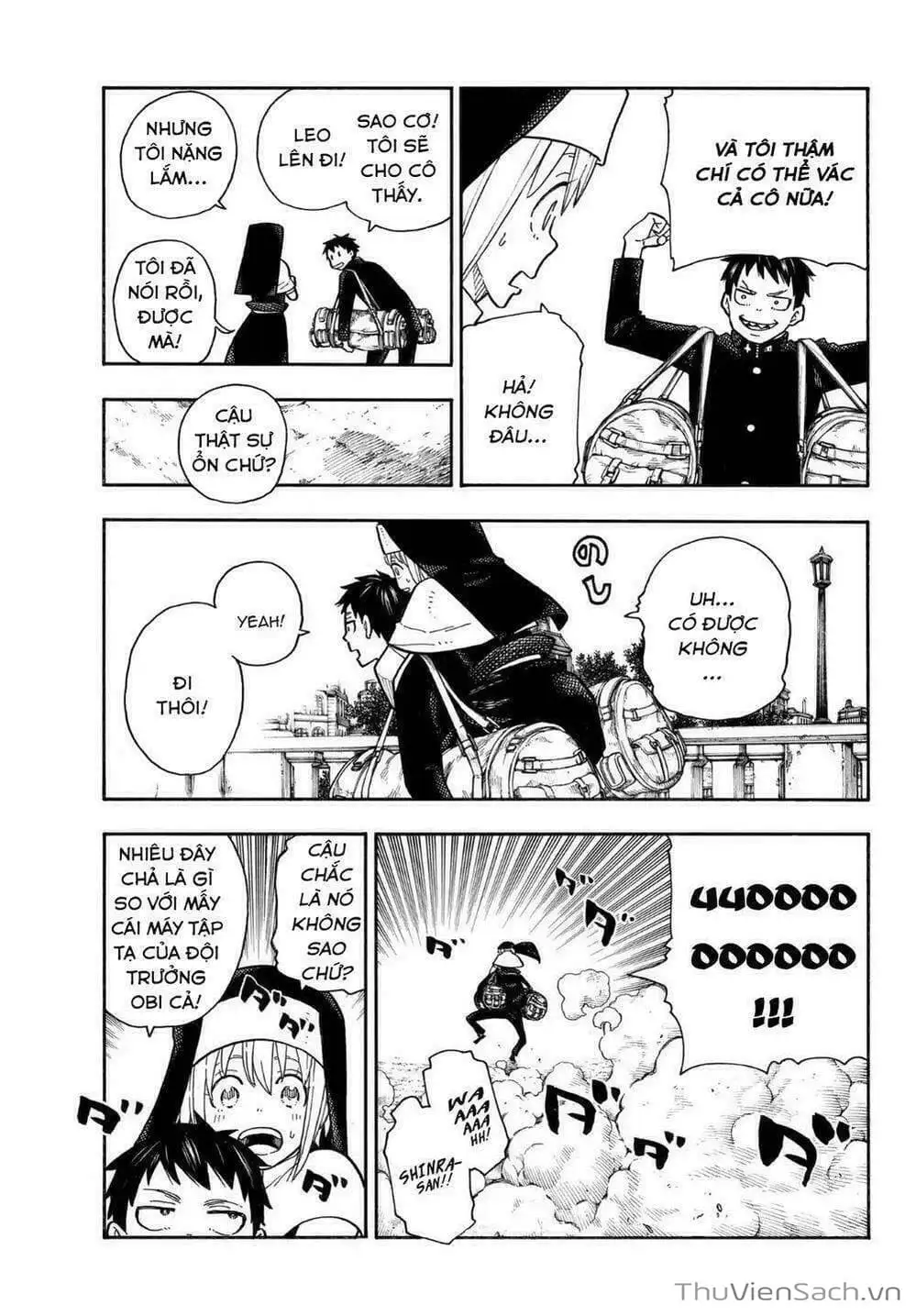 Truyện Tranh Biệt Đội Lính Cứu Hỏa - Fire Force trang 4