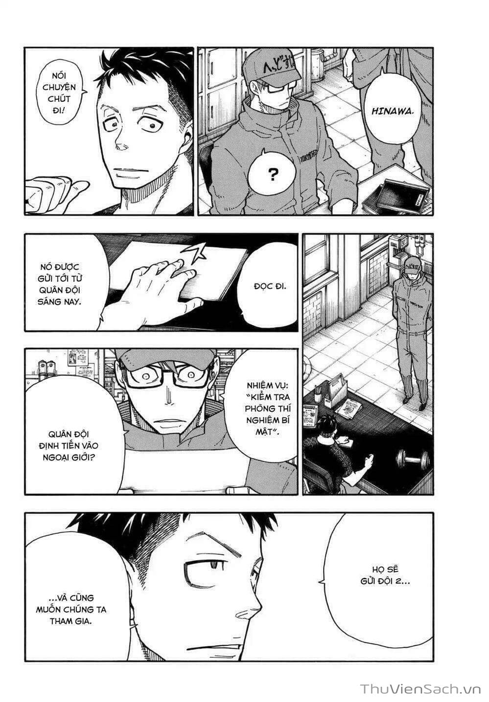 Truyện Tranh Biệt Đội Lính Cứu Hỏa - Fire Force trang 4