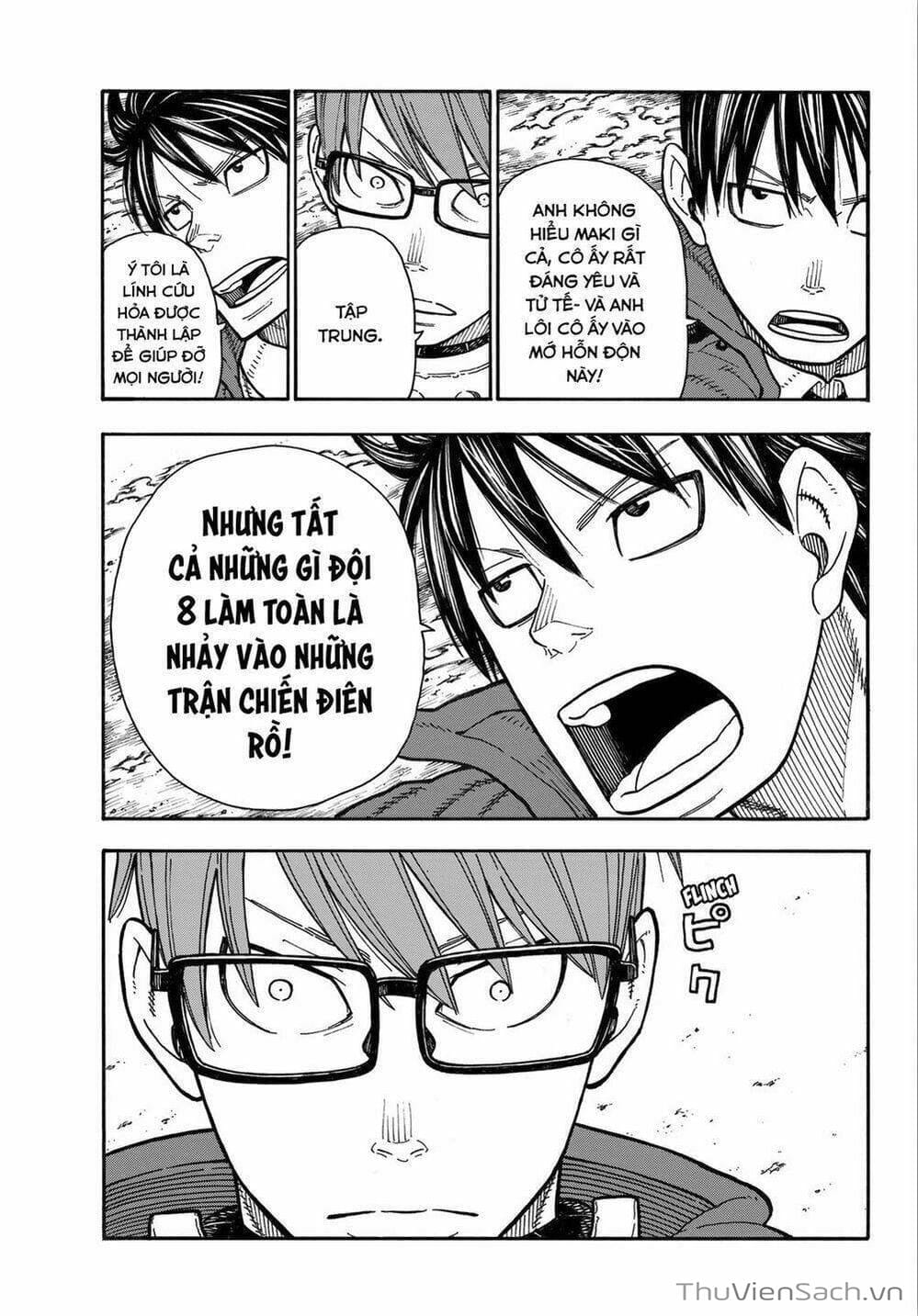 Truyện Tranh Biệt Đội Lính Cứu Hỏa - Fire Force trang 4