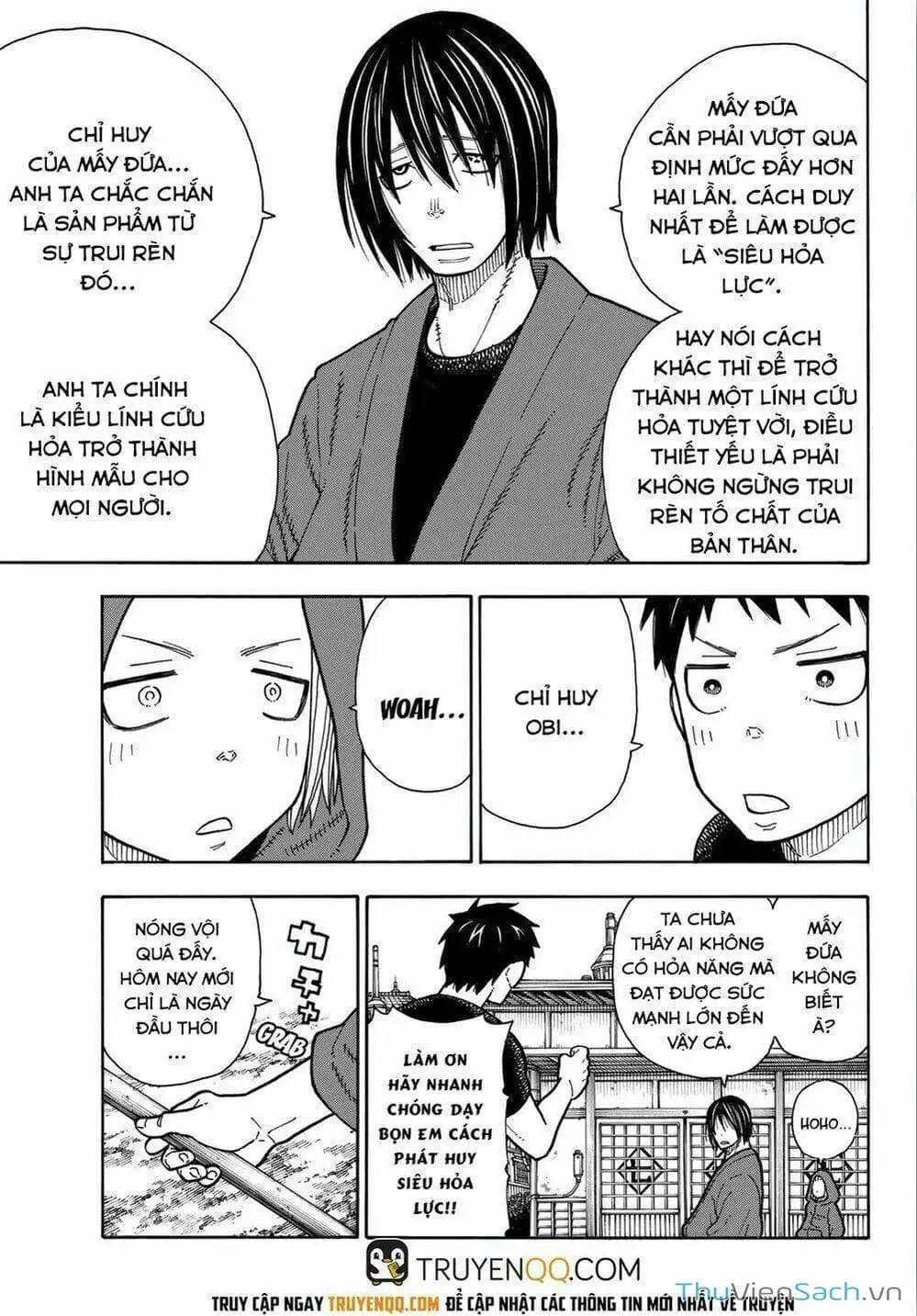 Truyện Tranh Biệt Đội Lính Cứu Hỏa - Fire Force trang 4