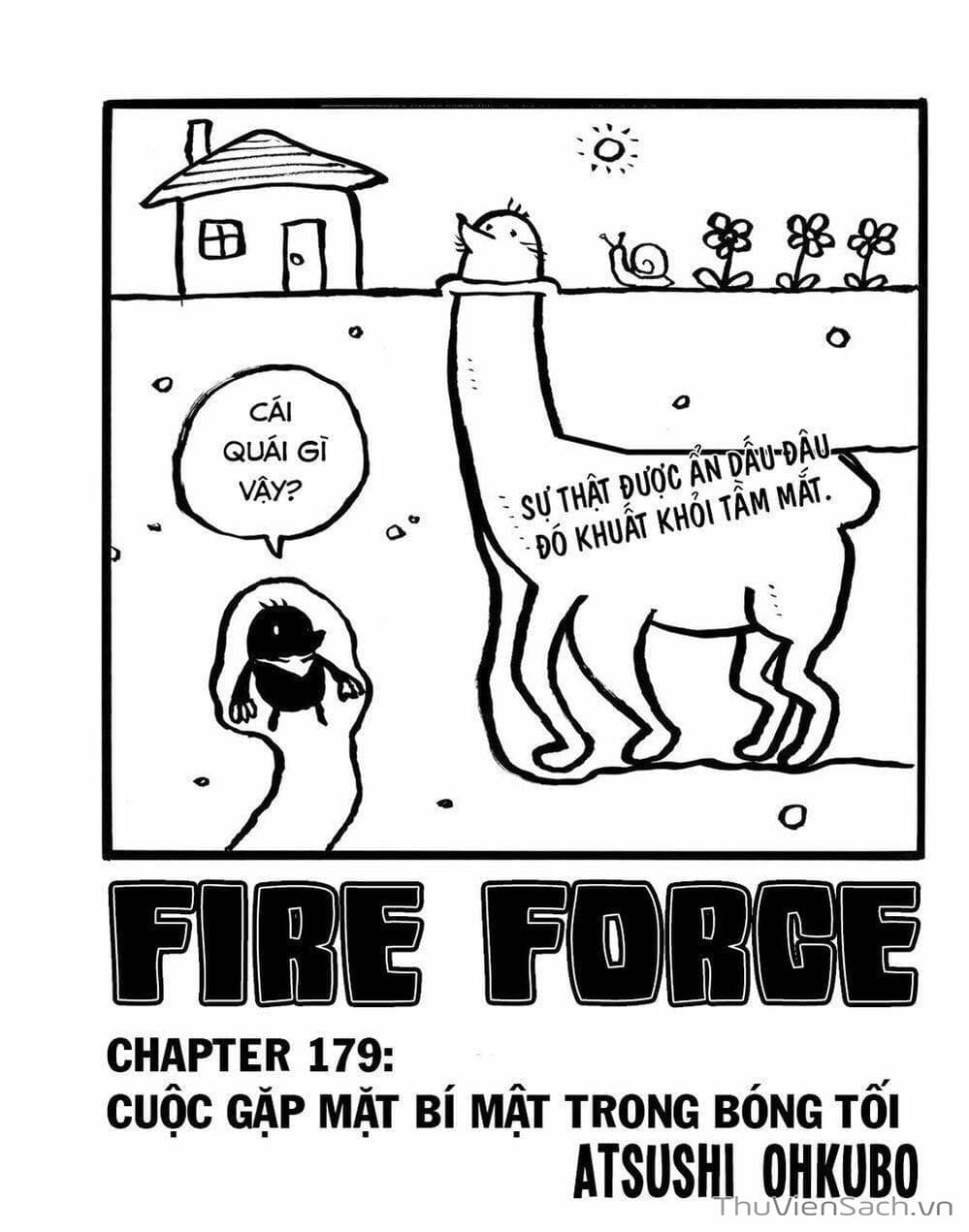 Truyện Tranh Biệt Đội Lính Cứu Hỏa - Fire Force trang 4
