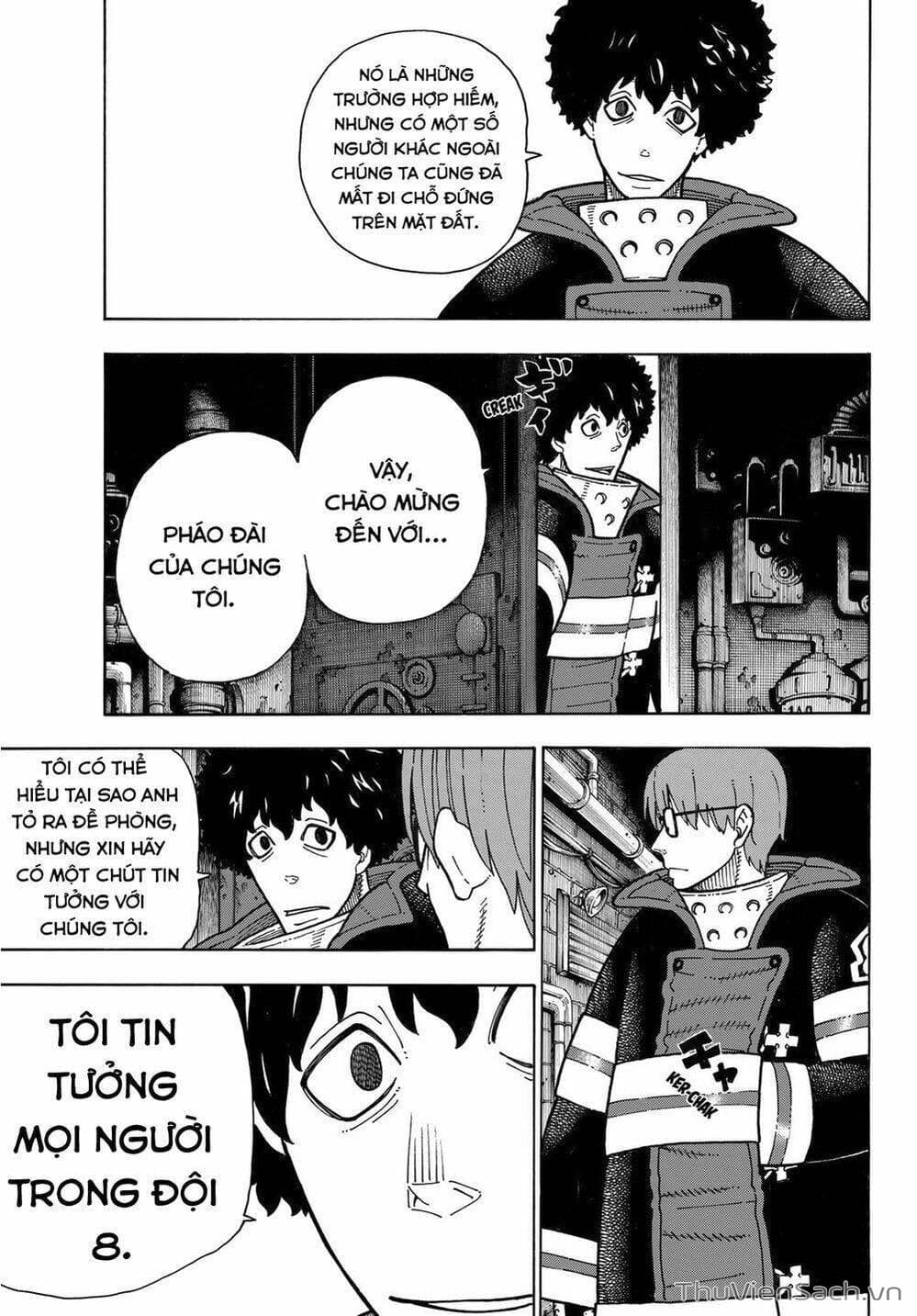 Truyện Tranh Biệt Đội Lính Cứu Hỏa - Fire Force trang 4