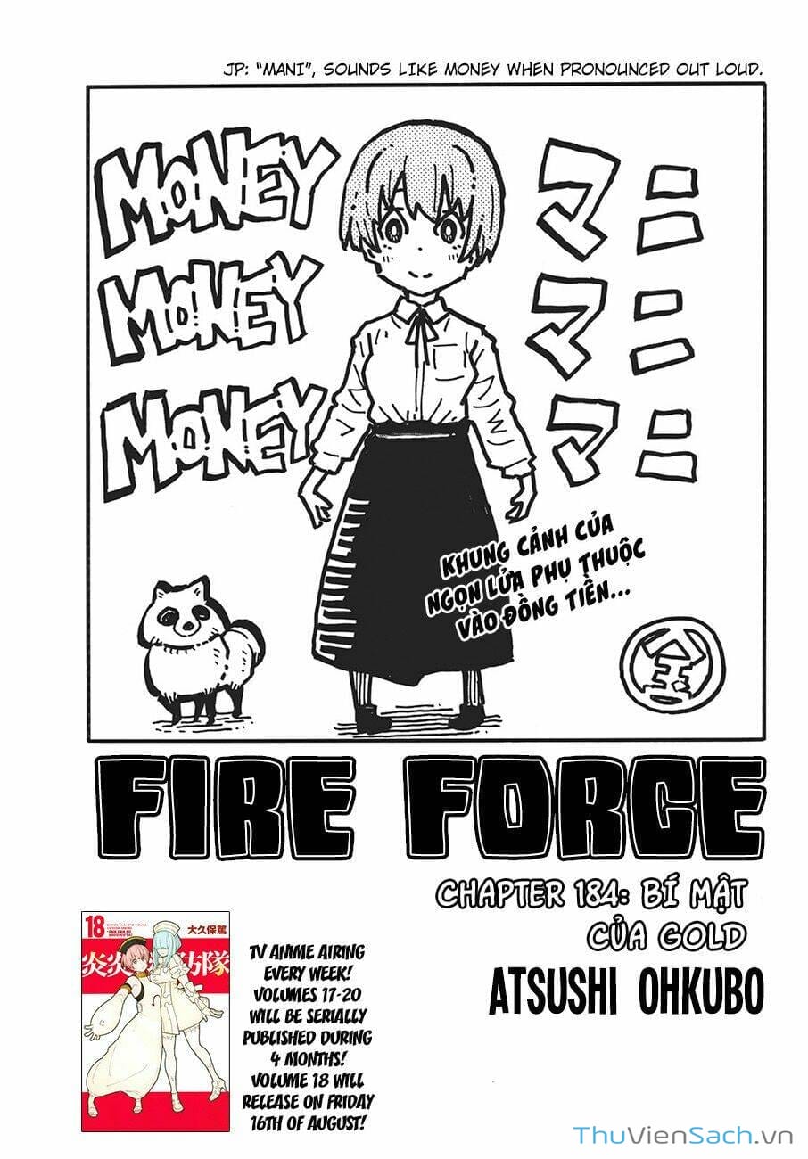 Truyện Tranh Biệt Đội Lính Cứu Hỏa - Fire Force trang 4