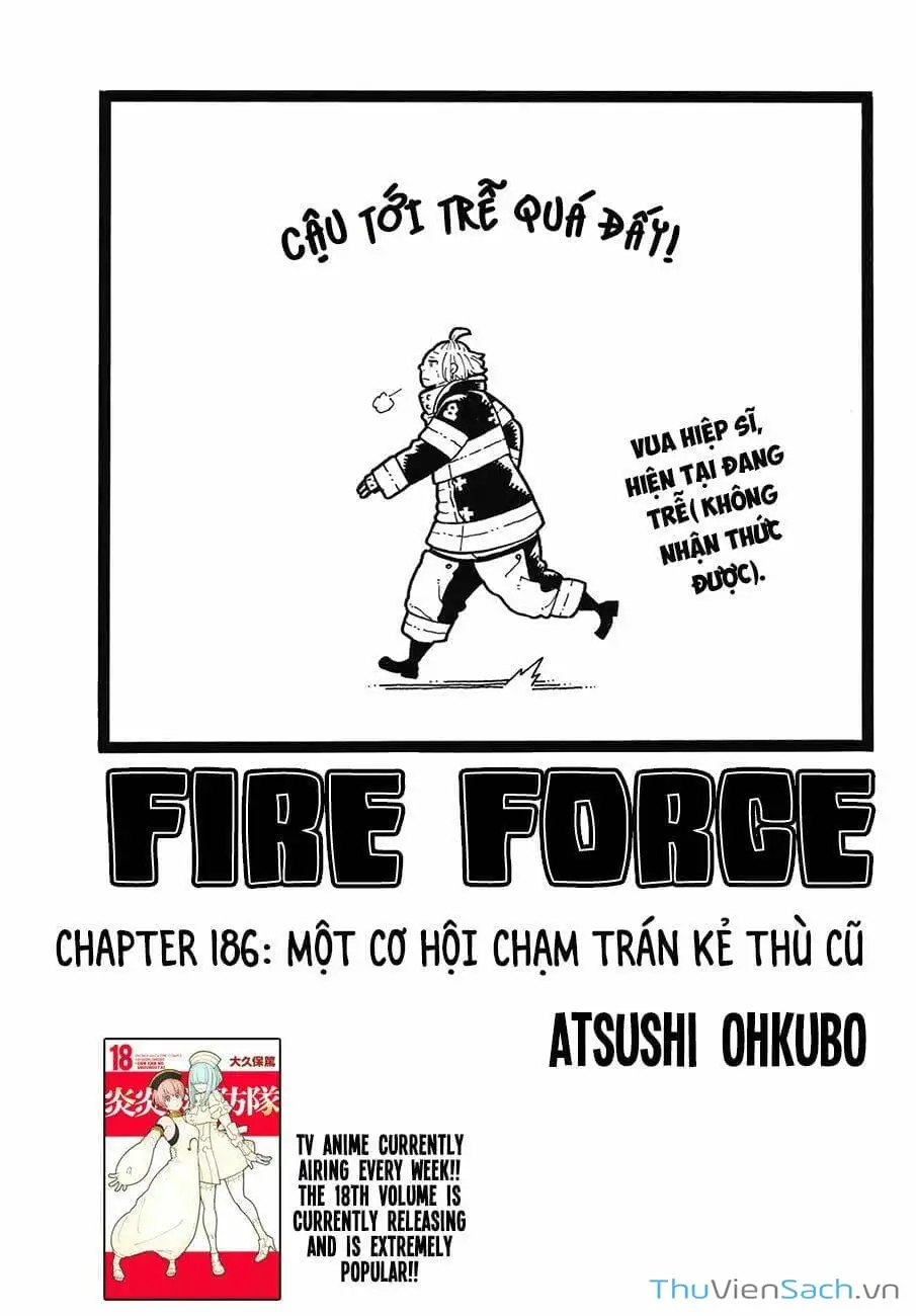 Truyện Tranh Biệt Đội Lính Cứu Hỏa - Fire Force trang 4