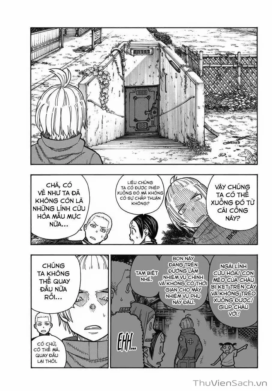 Truyện Tranh Biệt Đội Lính Cứu Hỏa - Fire Force trang 4