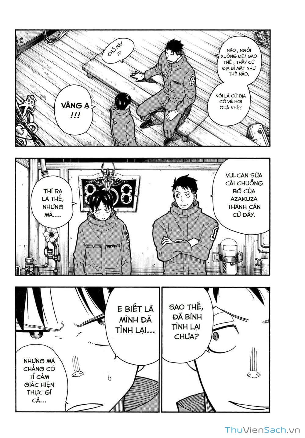 Truyện Tranh Biệt Đội Lính Cứu Hỏa - Fire Force trang 4