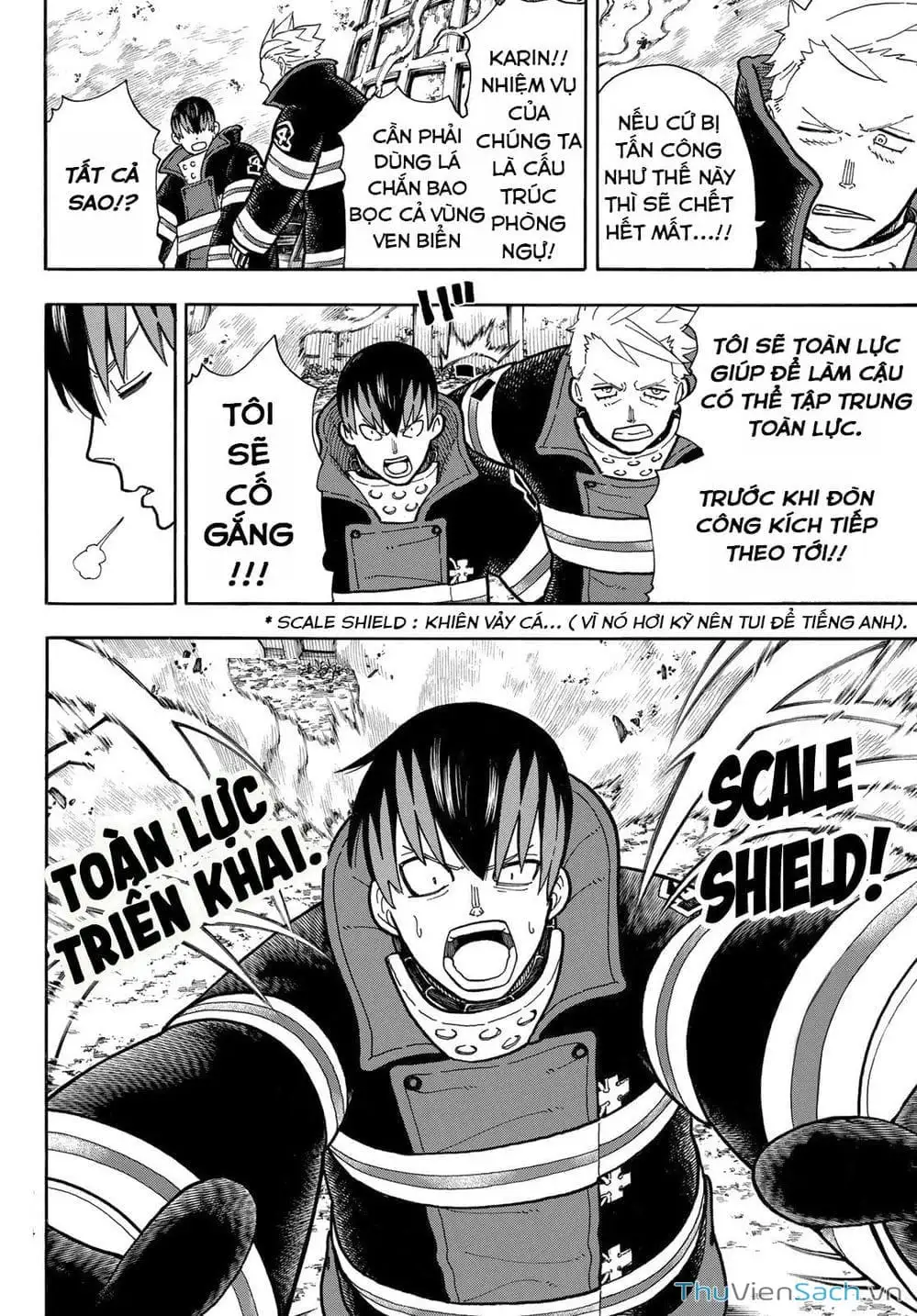 Truyện Tranh Biệt Đội Lính Cứu Hỏa - Fire Force trang 4