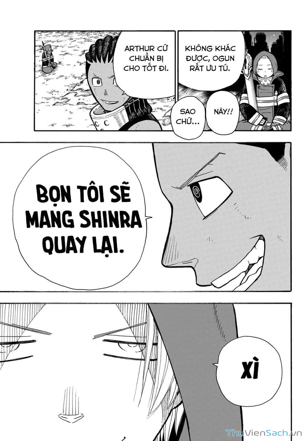 Truyện Tranh Biệt Đội Lính Cứu Hỏa - Fire Force trang 4