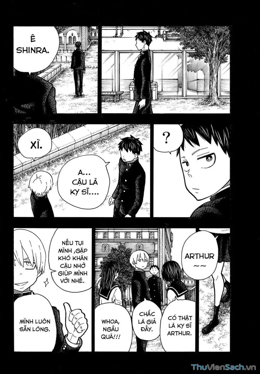 Truyện Tranh Biệt Đội Lính Cứu Hỏa - Fire Force trang 4