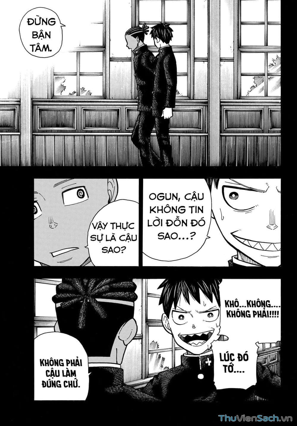 Truyện Tranh Biệt Đội Lính Cứu Hỏa - Fire Force trang 4