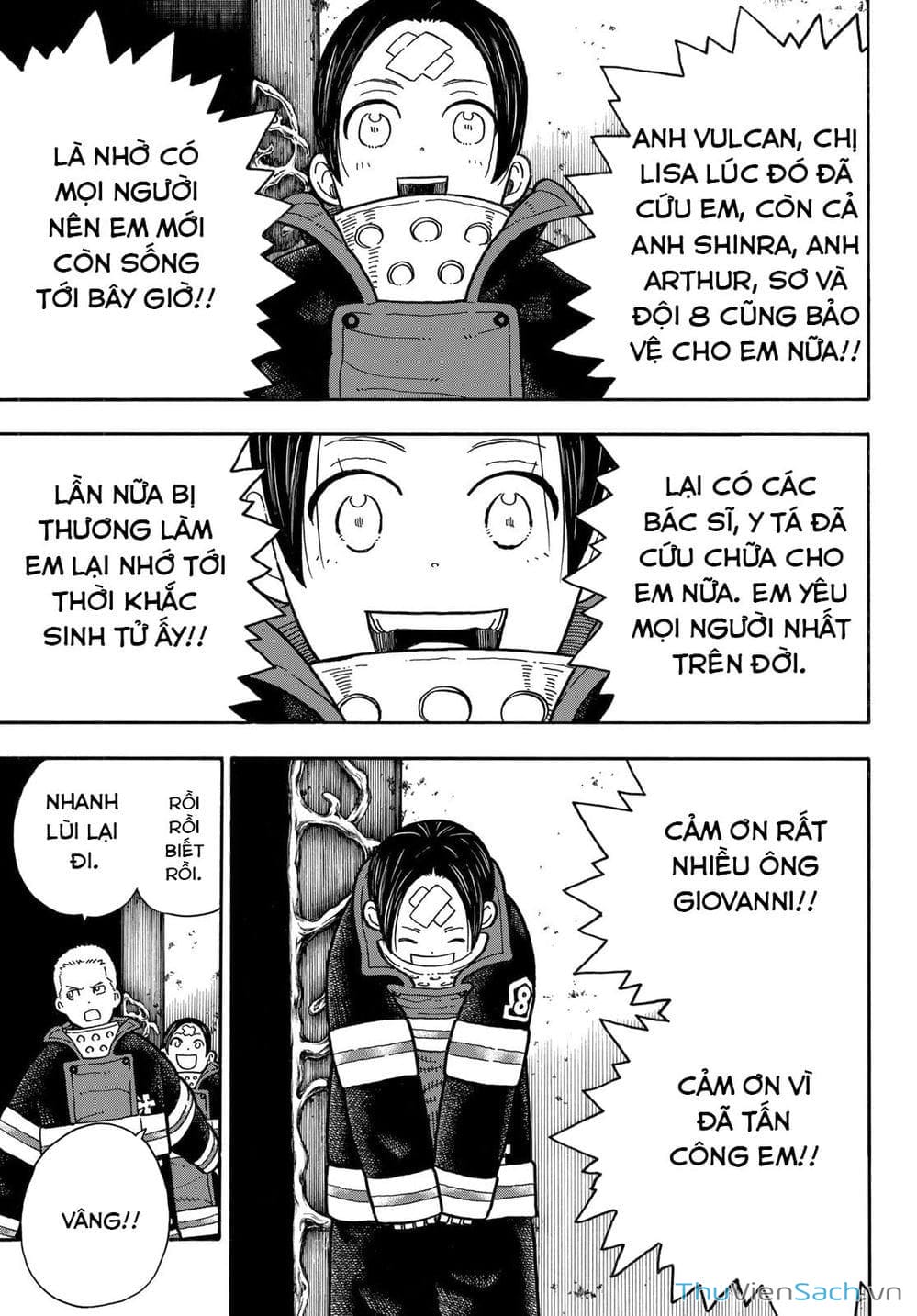 Truyện Tranh Biệt Đội Lính Cứu Hỏa - Fire Force trang 4