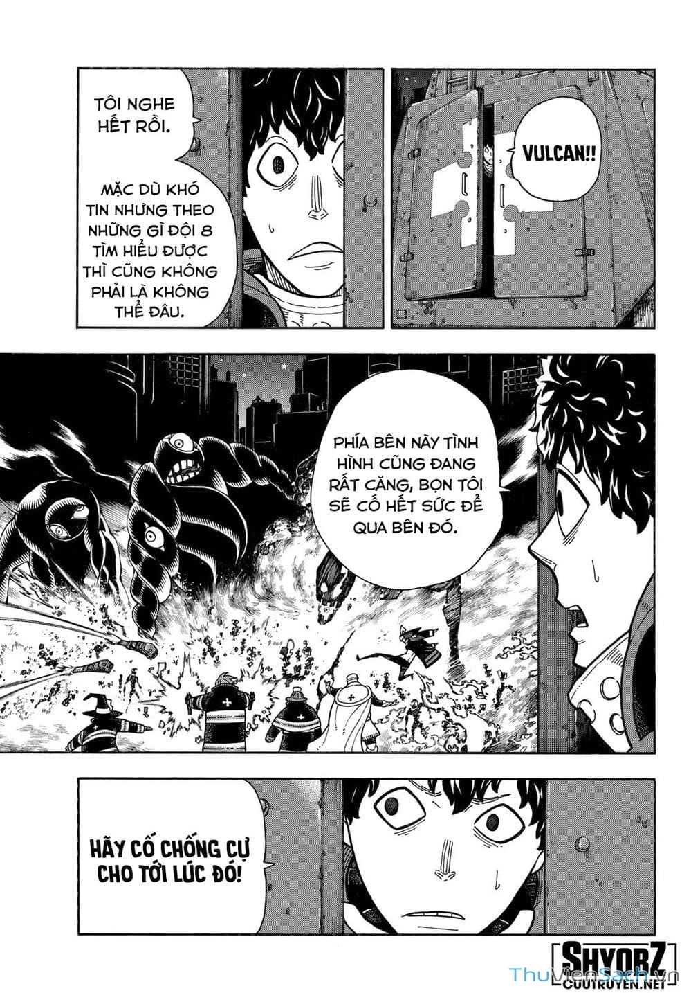 Truyện Tranh Biệt Đội Lính Cứu Hỏa - Fire Force trang 4