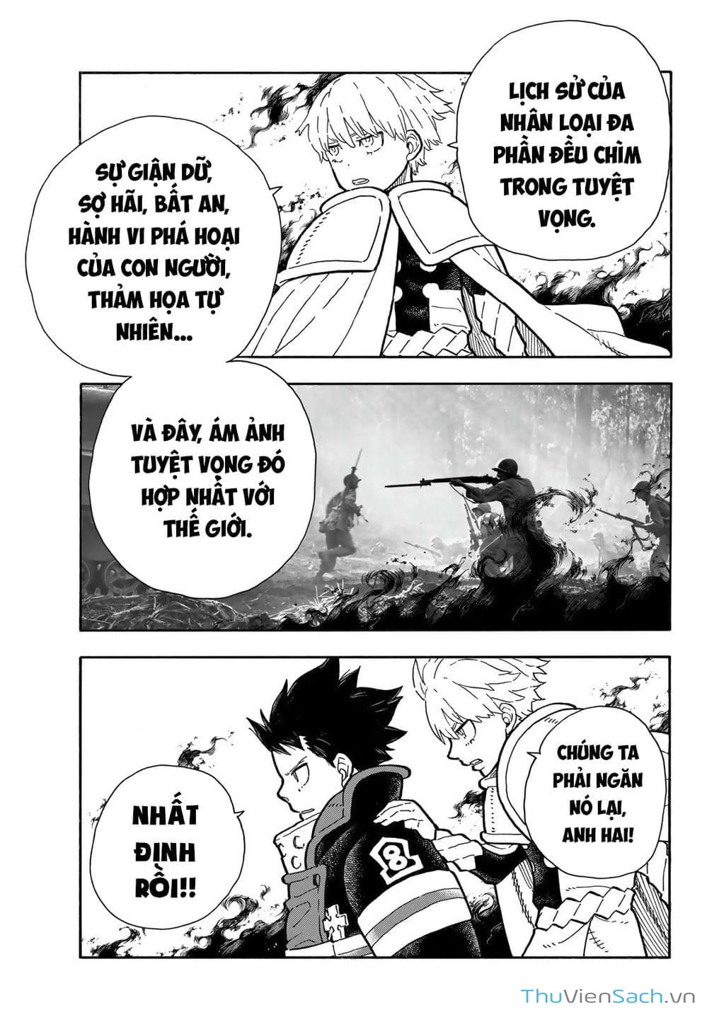 Truyện Tranh Biệt Đội Lính Cứu Hỏa - Fire Force trang 4