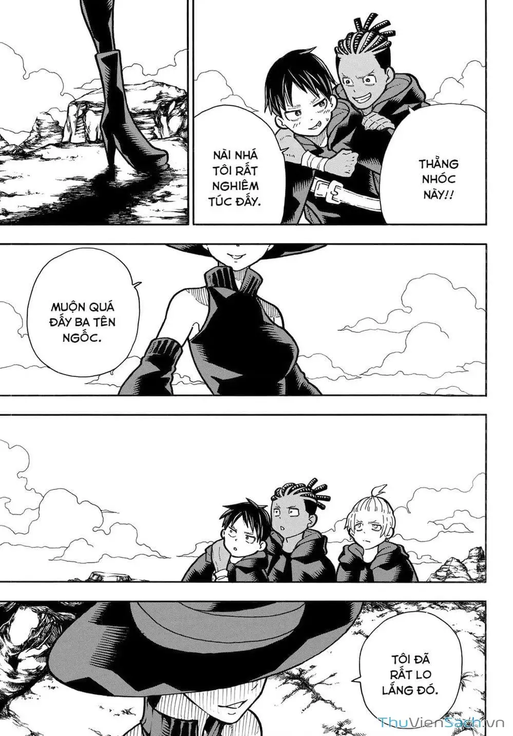 Truyện Tranh Biệt Đội Lính Cứu Hỏa - Fire Force trang 4