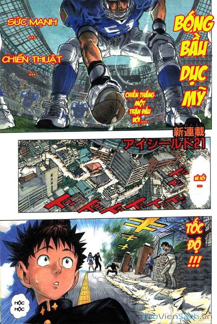 Truyện Tranh Lá Chắn Mắt - Eyeshield 21 trang 6