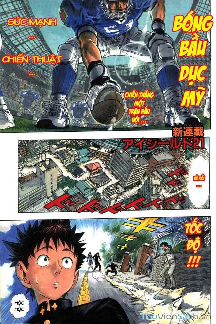 Truyện Tranh Lá Chắn Mắt - Eyeshield 21 trang 6