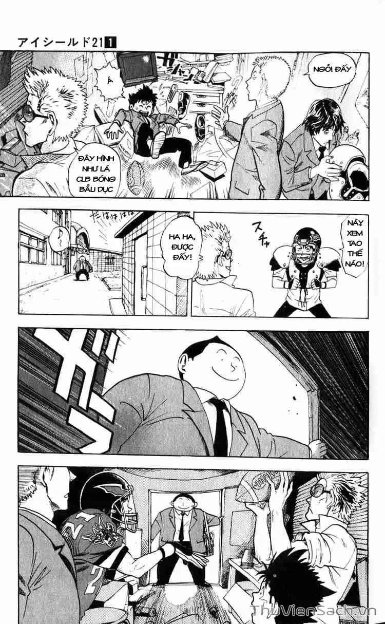 Truyện Tranh Lá Chắn Mắt - Eyeshield 21 trang 6