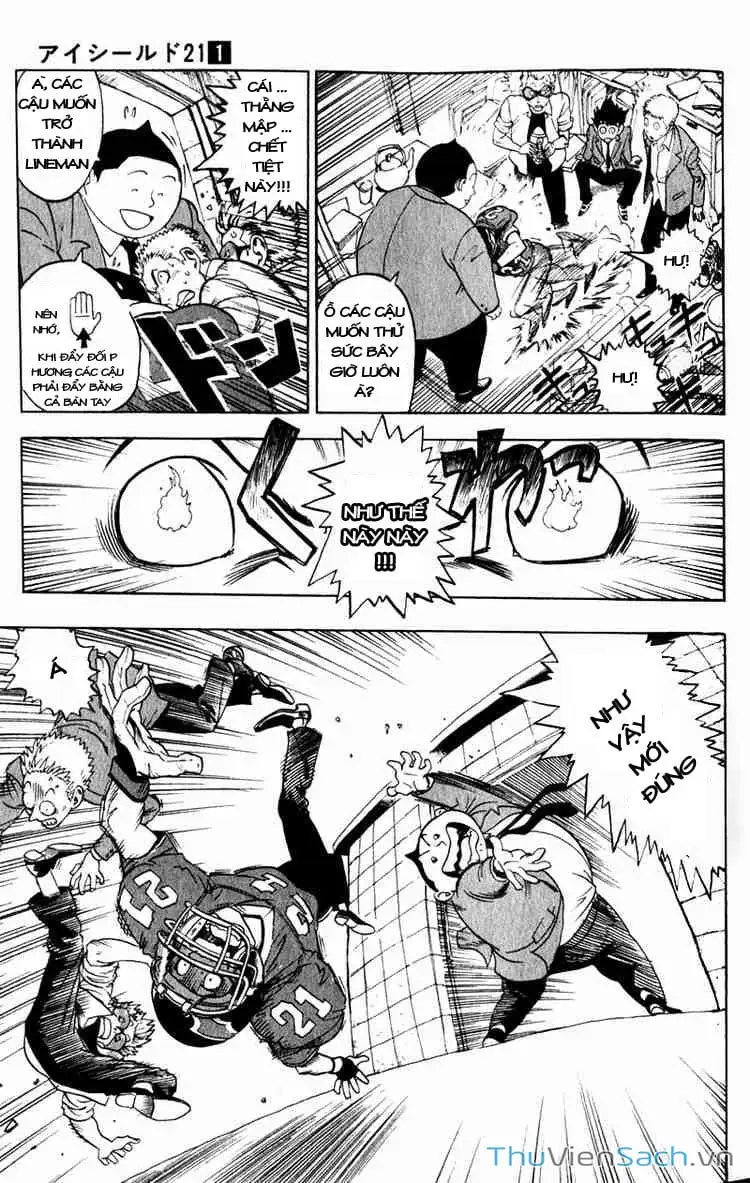 Truyện Tranh Lá Chắn Mắt - Eyeshield 21 trang 6