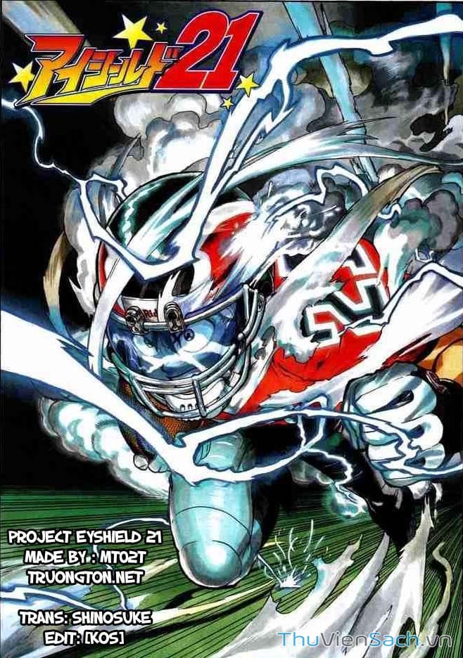 Truyện Tranh Lá Chắn Mắt - Eyeshield 21 trang 6