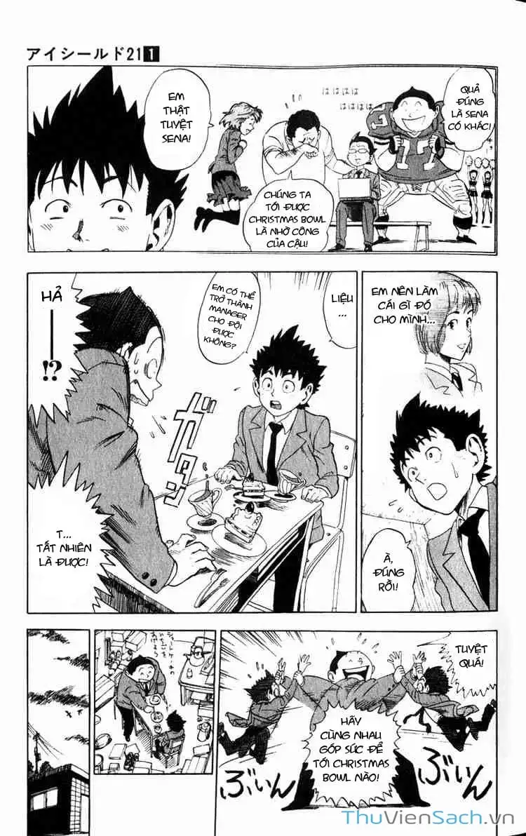 Truyện Tranh Lá Chắn Mắt - Eyeshield 21 trang 6