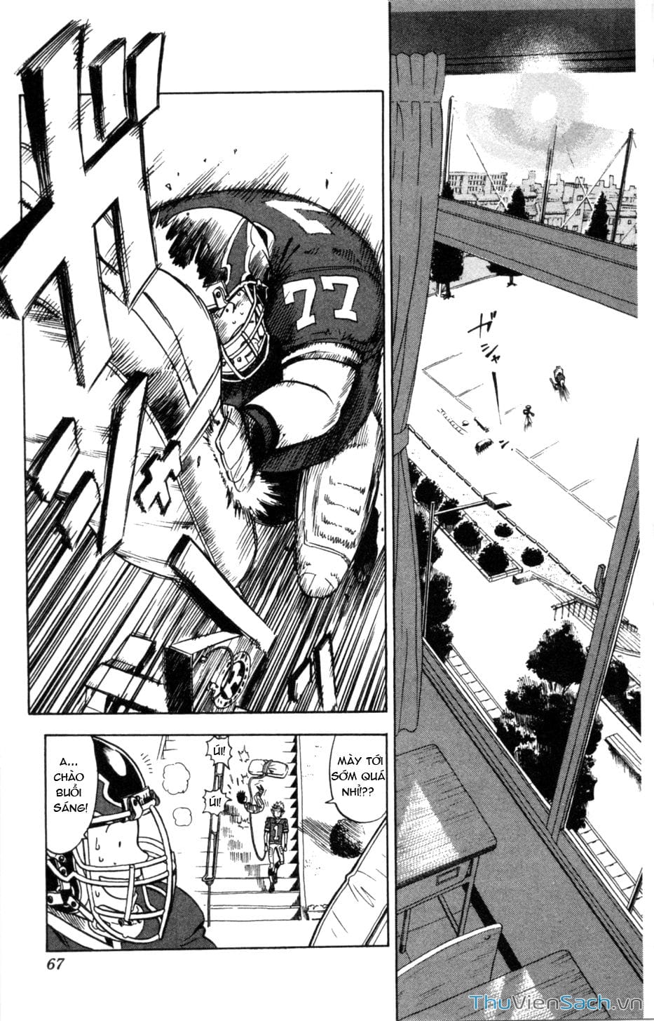 Truyện Tranh Lá Chắn Mắt - Eyeshield 21 trang 6