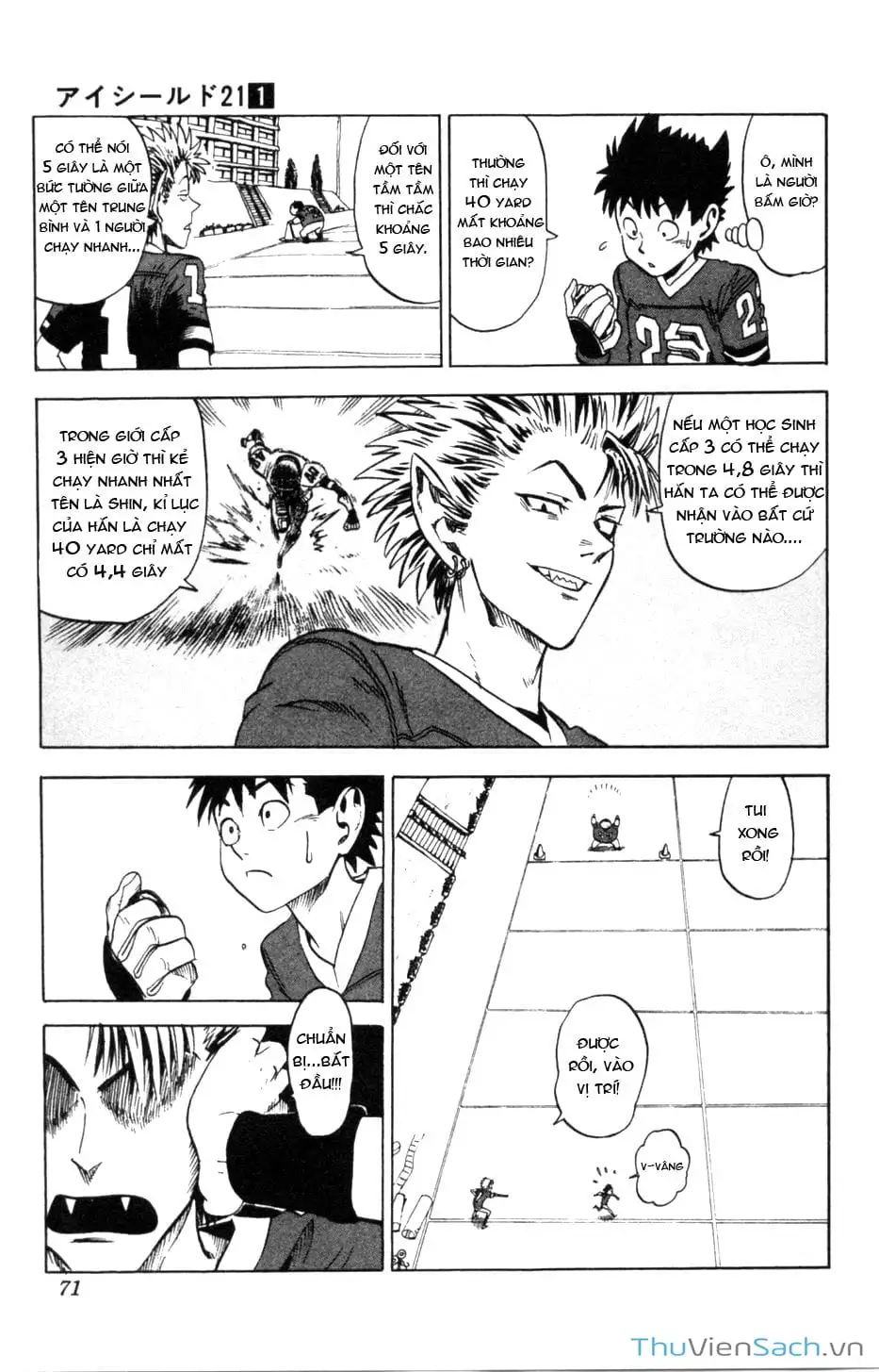 Truyện Tranh Lá Chắn Mắt - Eyeshield 21 trang 6