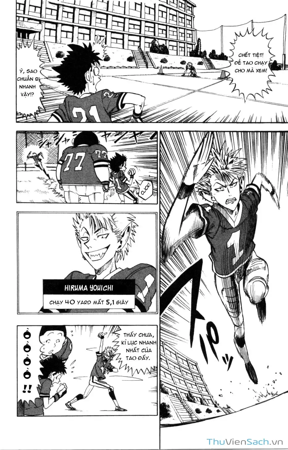 Truyện Tranh Lá Chắn Mắt - Eyeshield 21 trang 6