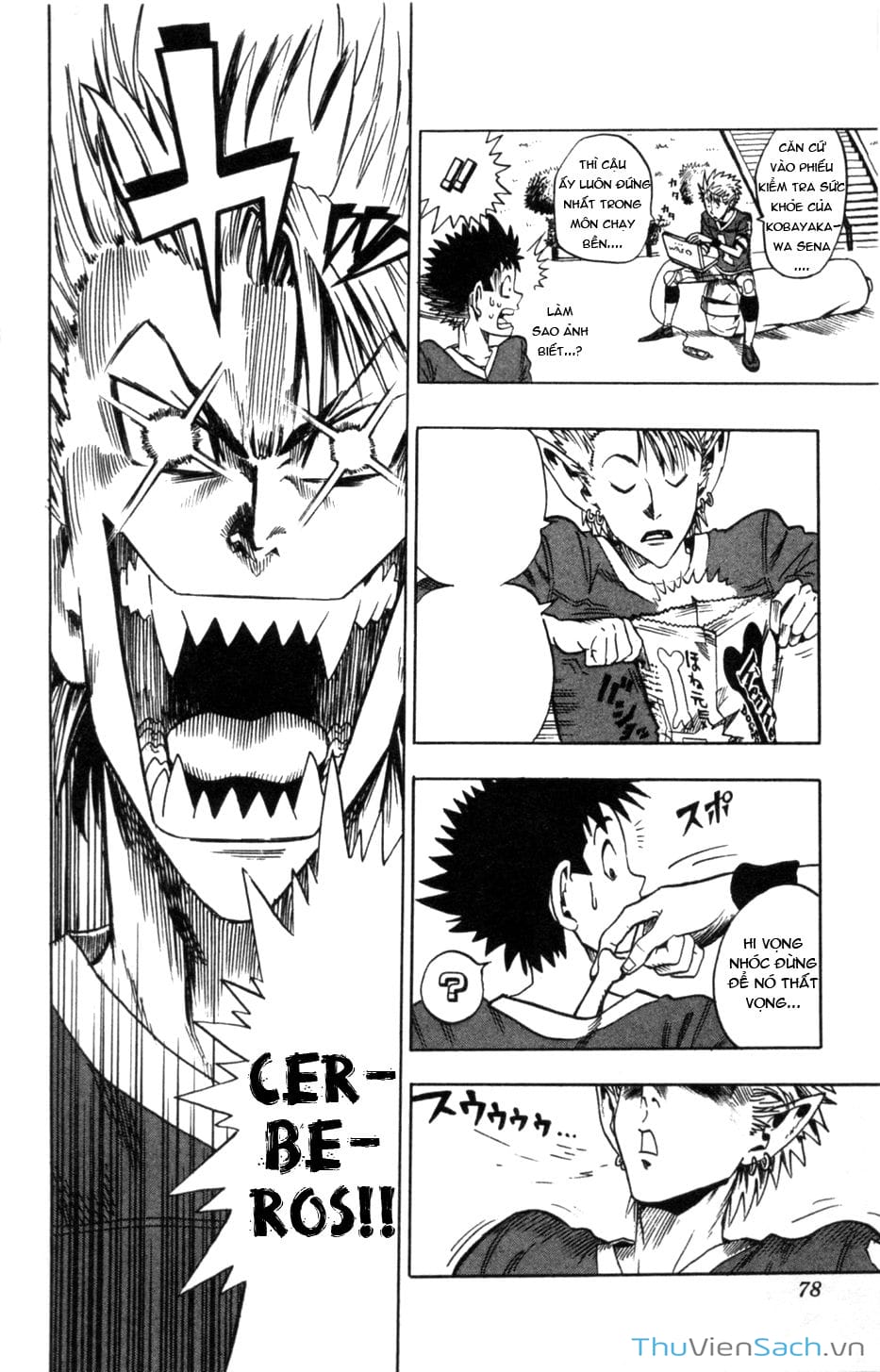 Truyện Tranh Lá Chắn Mắt - Eyeshield 21 trang 6