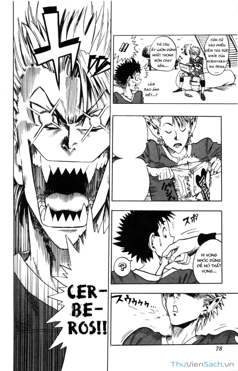 Truyện Tranh Lá Chắn Mắt - Eyeshield 21 trang 6