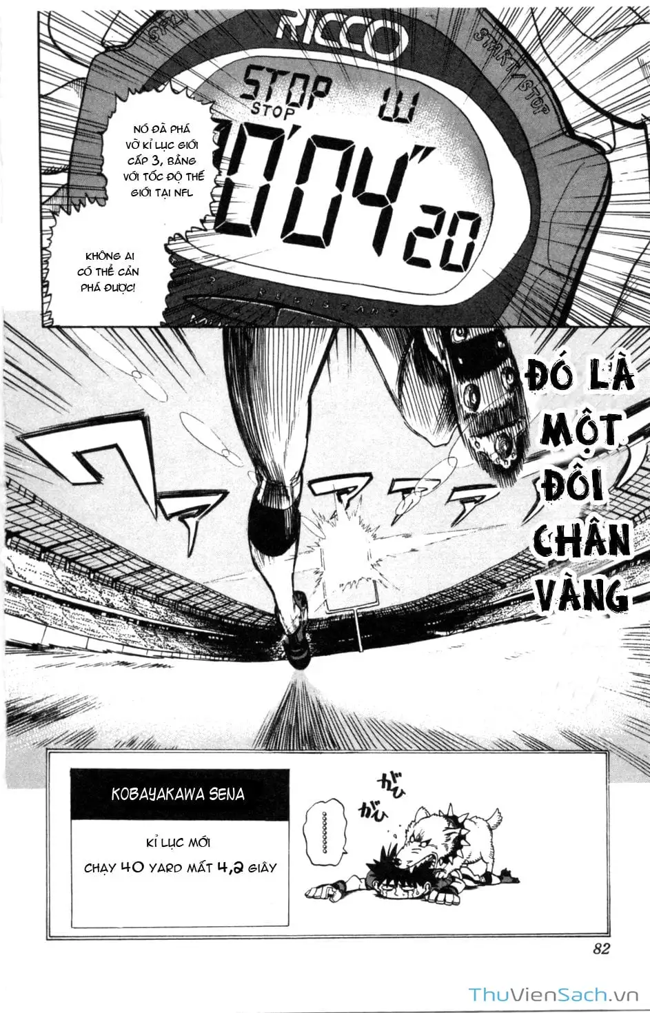Truyện Tranh Lá Chắn Mắt - Eyeshield 21 trang 6