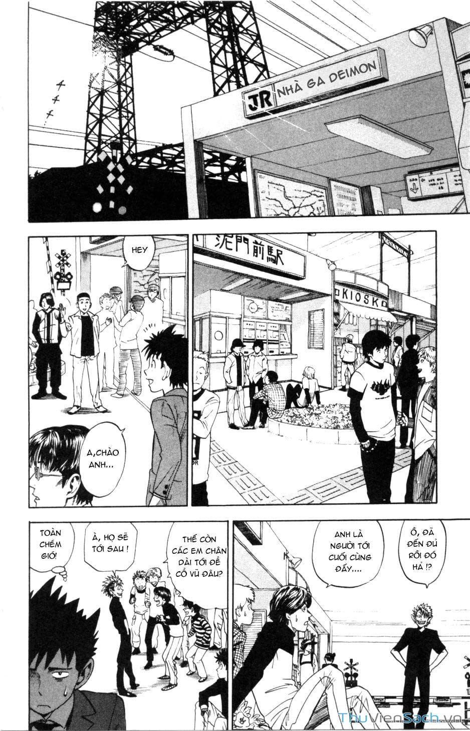 Truyện Tranh Lá Chắn Mắt - Eyeshield 21 trang 6